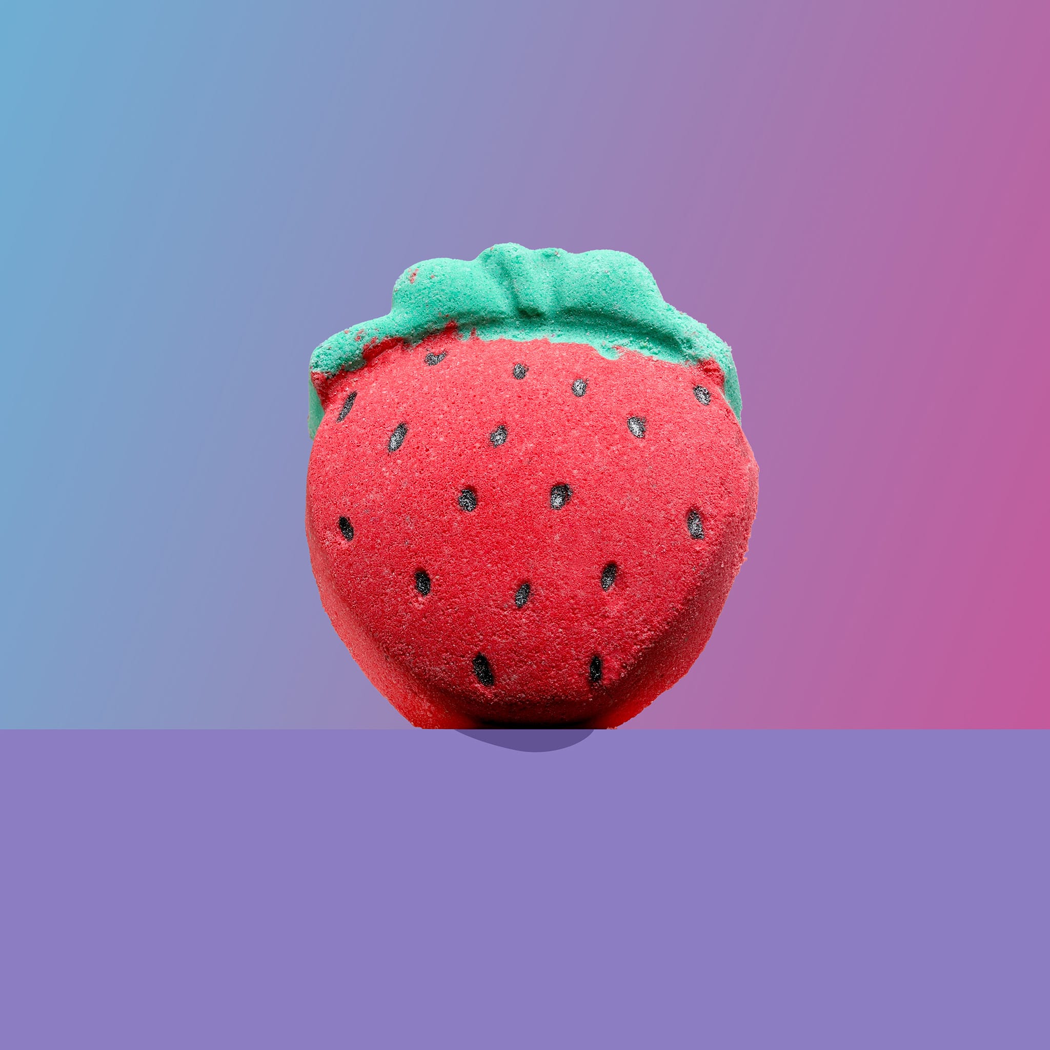 Sweet Strawberry Luxury Bath Bomb + Genuine Diamond