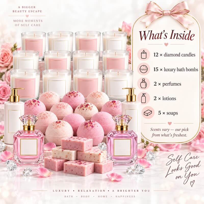 VIP Big Stash — 12 Candles & 15 Bath Bombs
