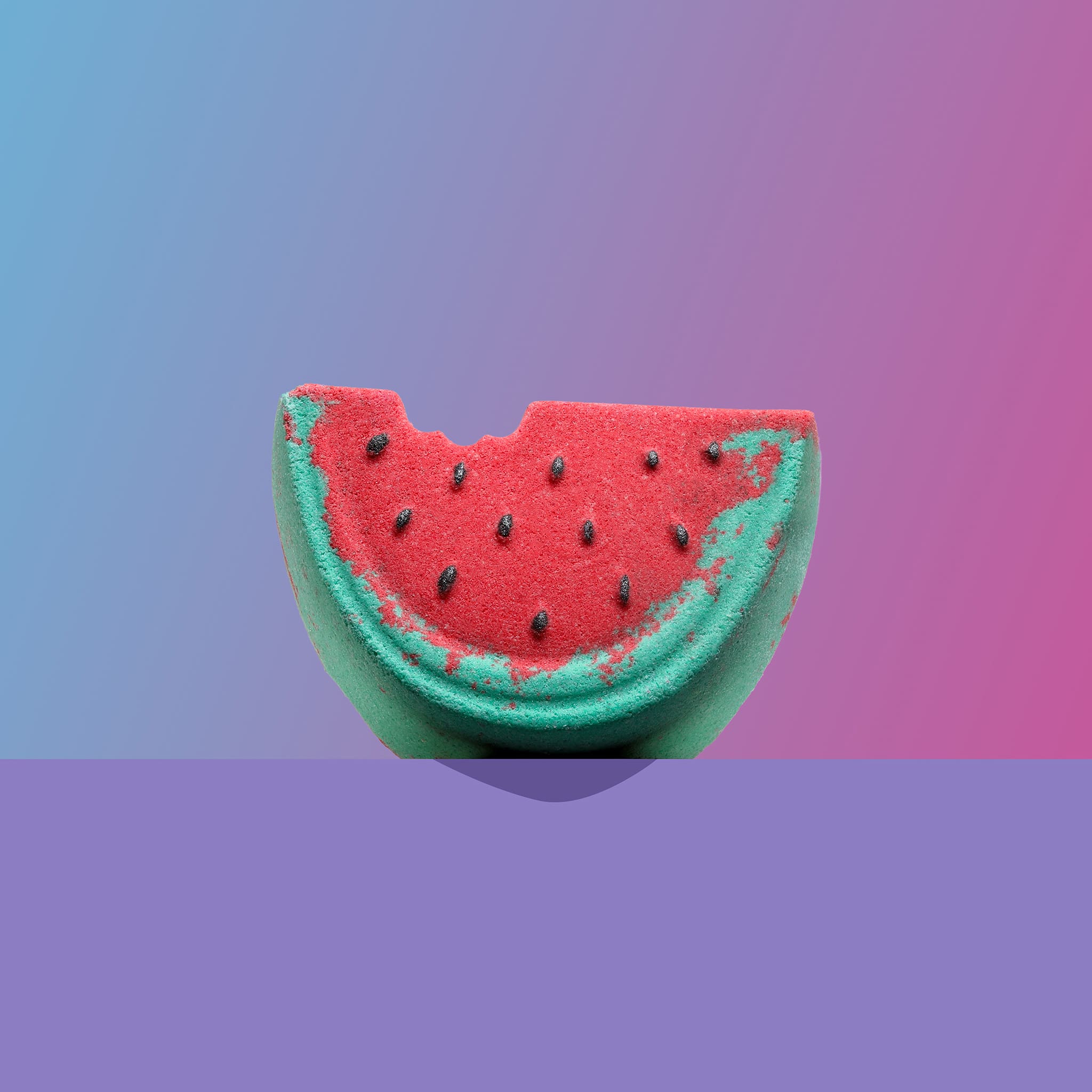 Juicy Watermelon Luxury Bath Bomb + Genuine Diamond