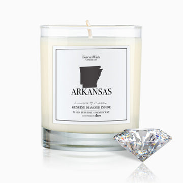 Arkansas Diamond Candle