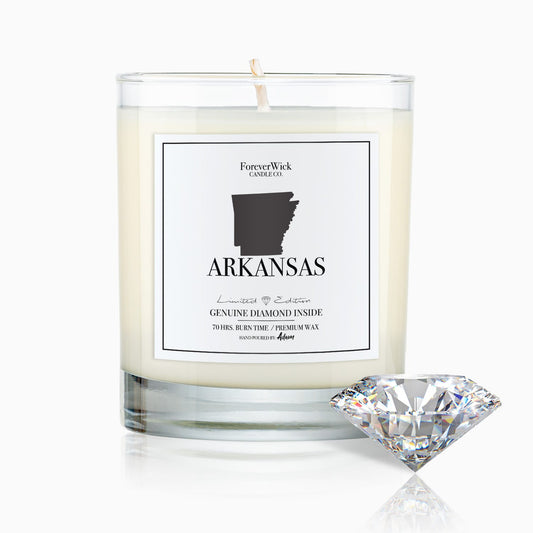Arkansas Diamond Candle