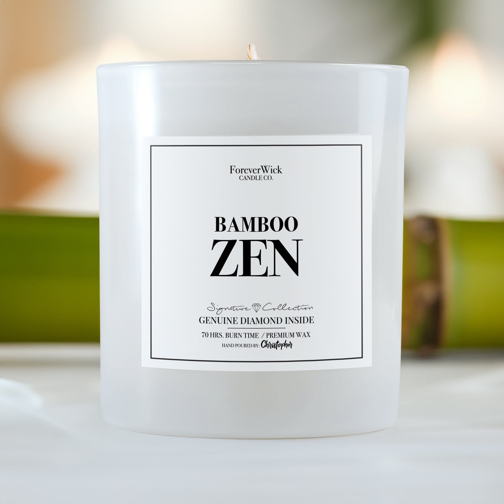 Wood Wick Candle - Strawberry Dream – Modern Zen Candle Company