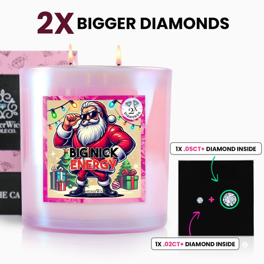 Big Nick Energy 2 Diamond Candle