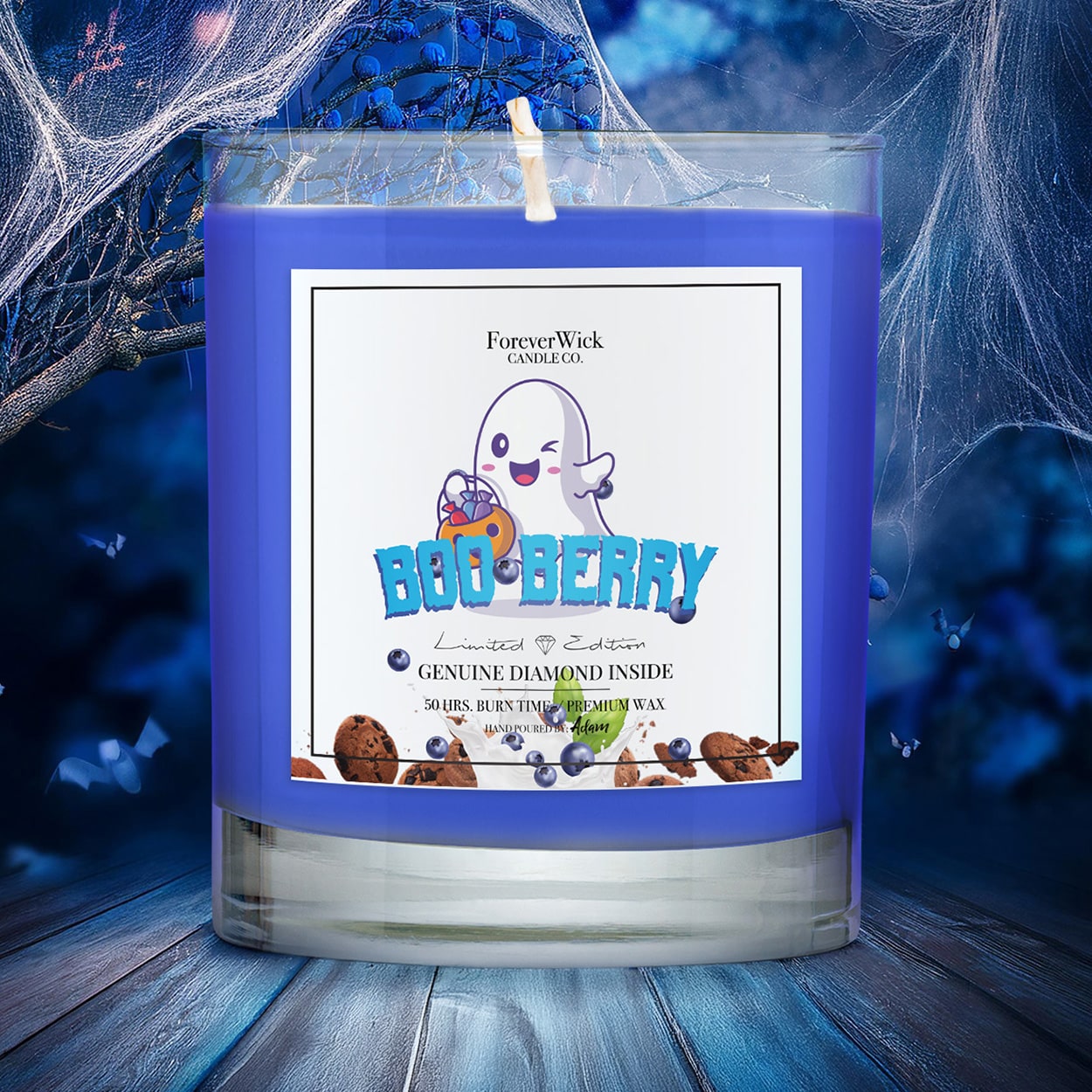 Boo:Berry Diamond Candle