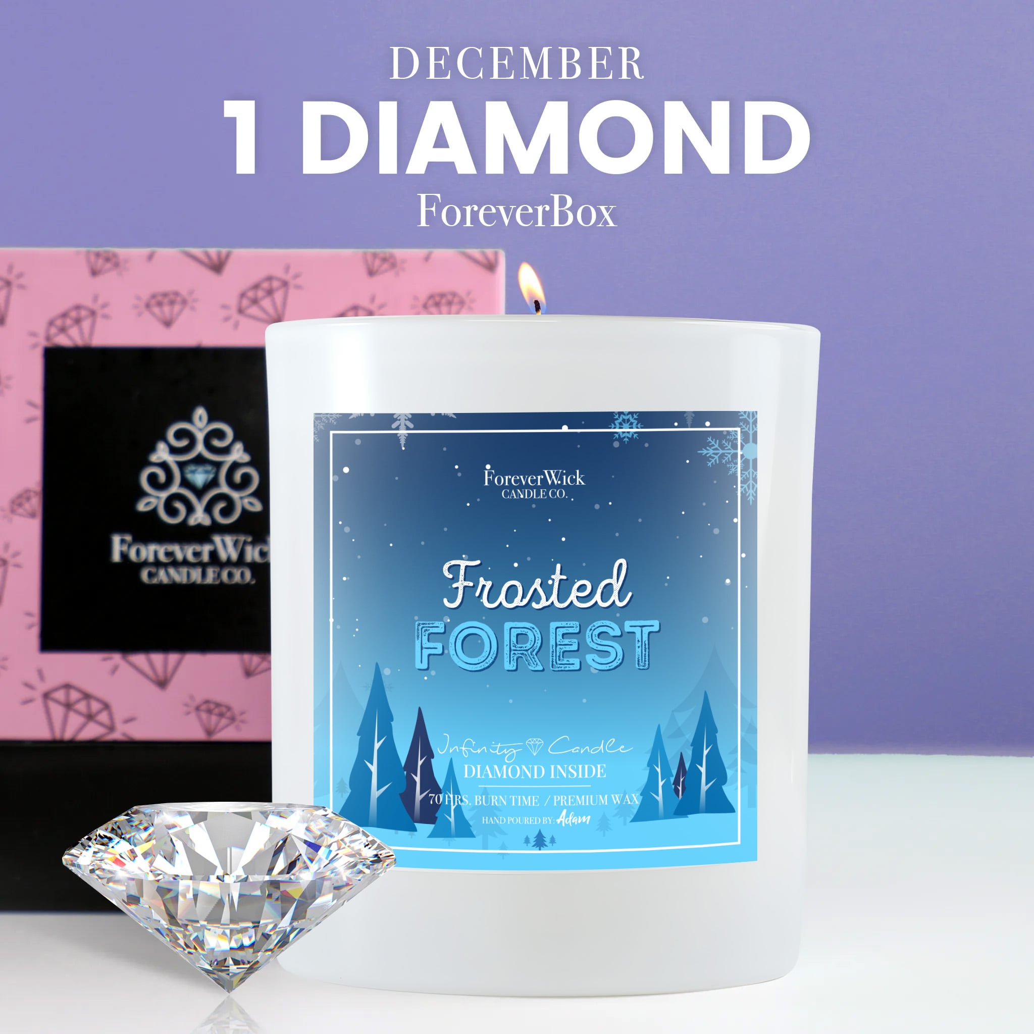 ForeverBox: 1 Diamond Candle