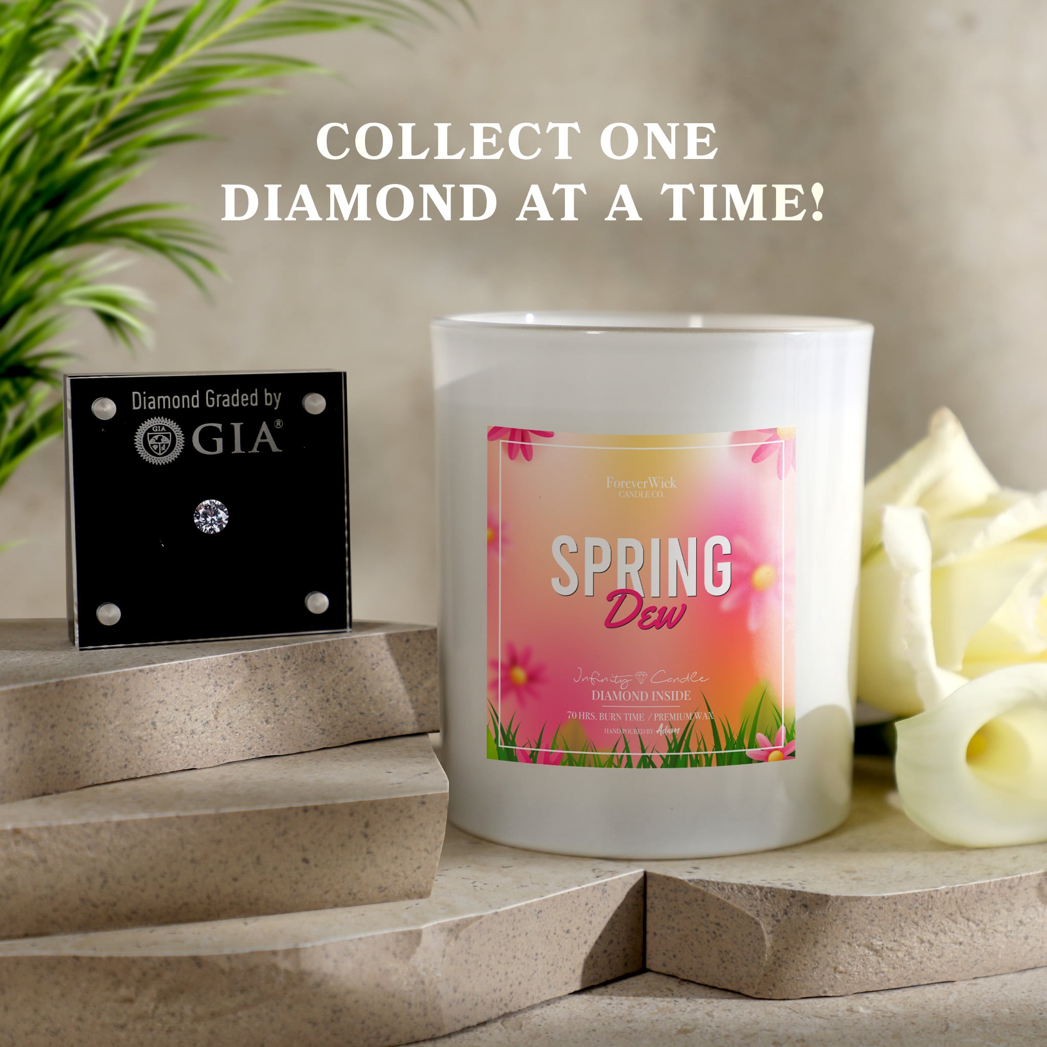 ForeverBox: 1 Diamond Candle