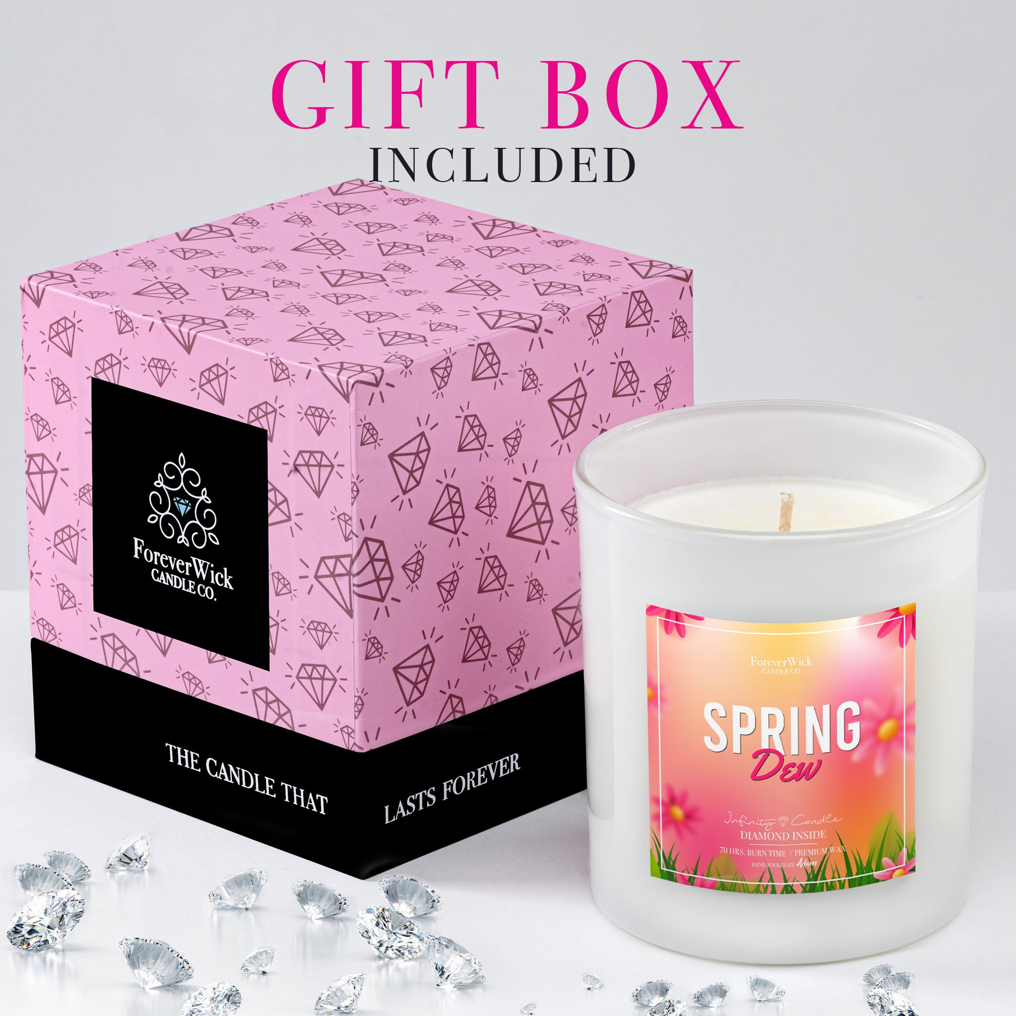 ForeverBox: 1 Diamond Candle