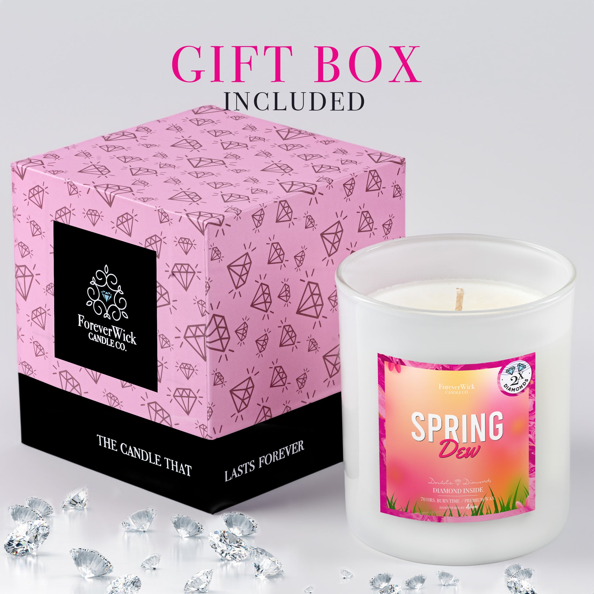 ForeverBox: Double Diamond Candle