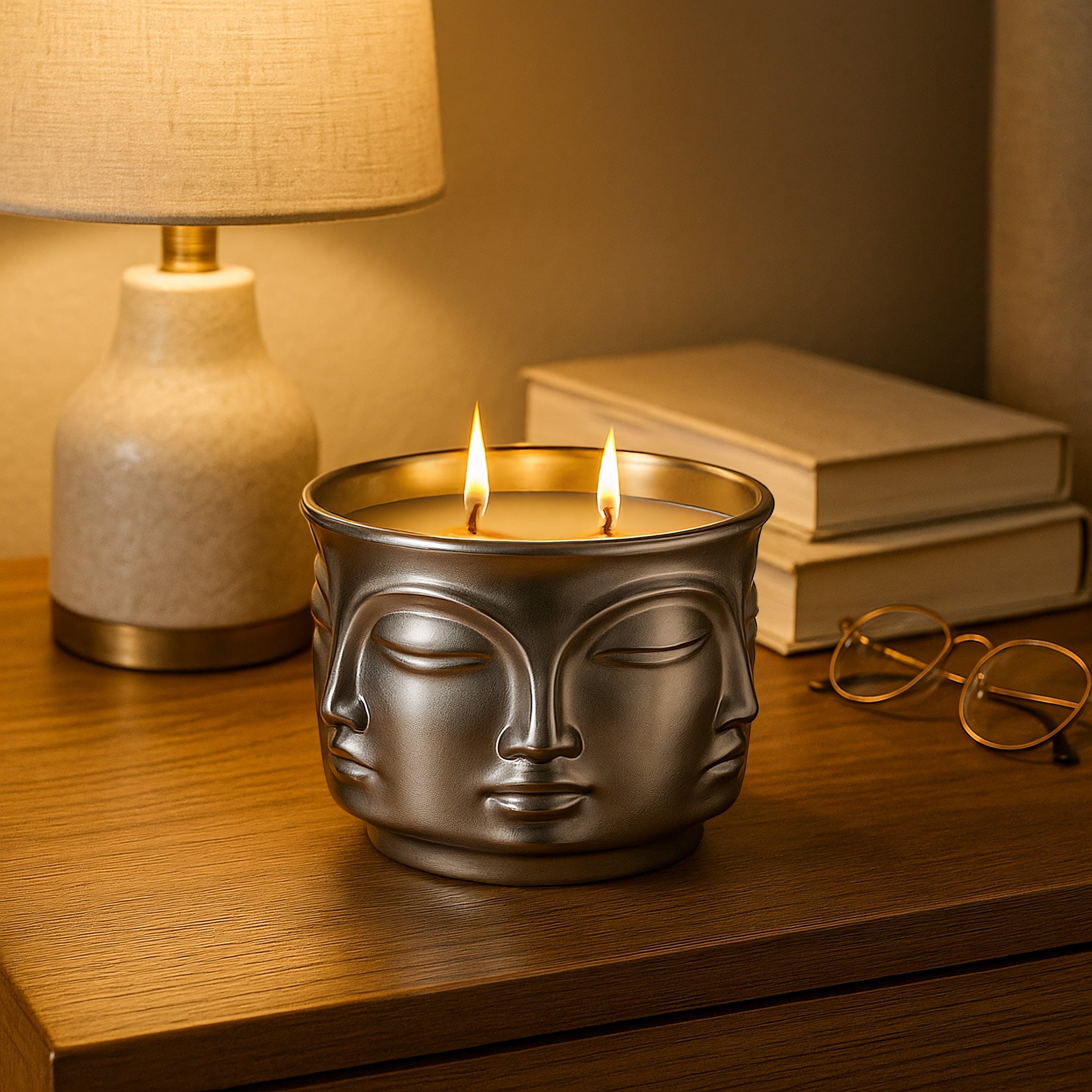 Golden Goblet VSL Diamond Candle - ForeverWick.com