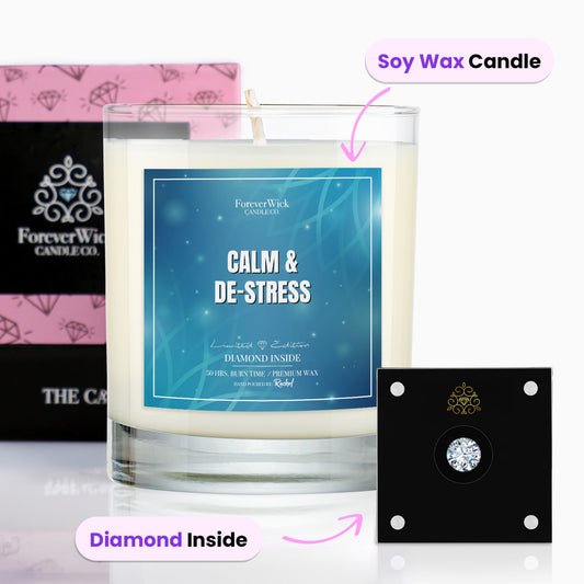 Calm & De-stress Diamond Candle