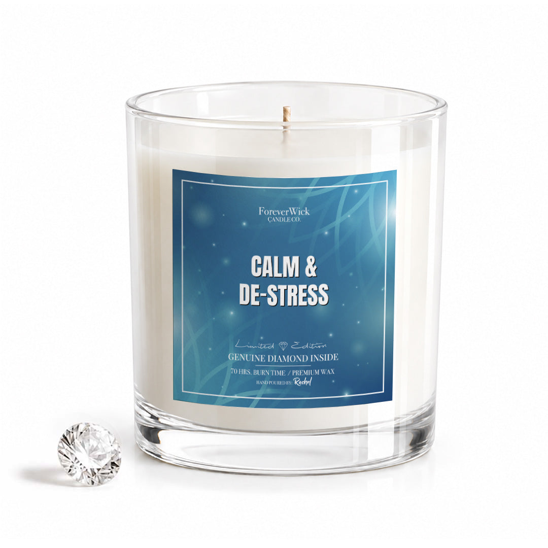 Calm & De-stress Diamond Candle