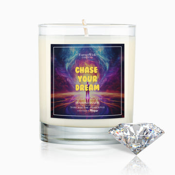Chase Your Dreams Diamond Candle