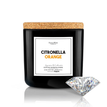 Citronella Orange Diamond Candle