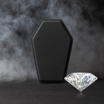 Coffin Bath Bomb + Genuine Diamond