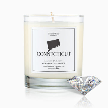 Connecticut Diamond Candle
