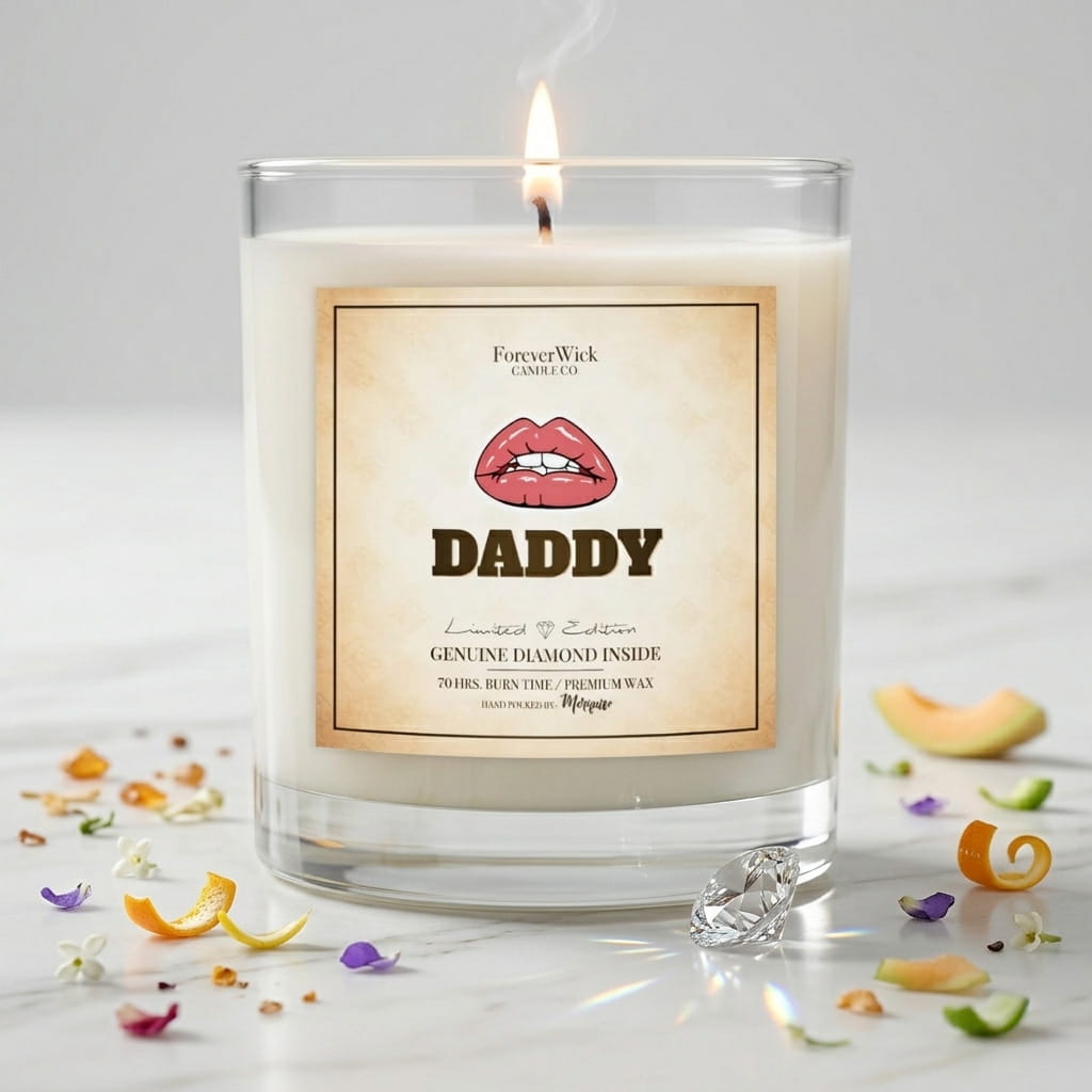 DADDY Diamond Candle