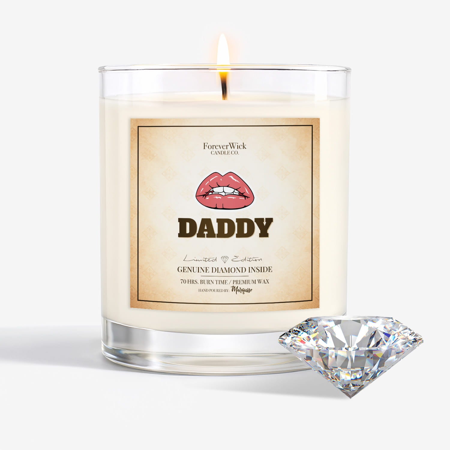 DADDY Diamond Candle