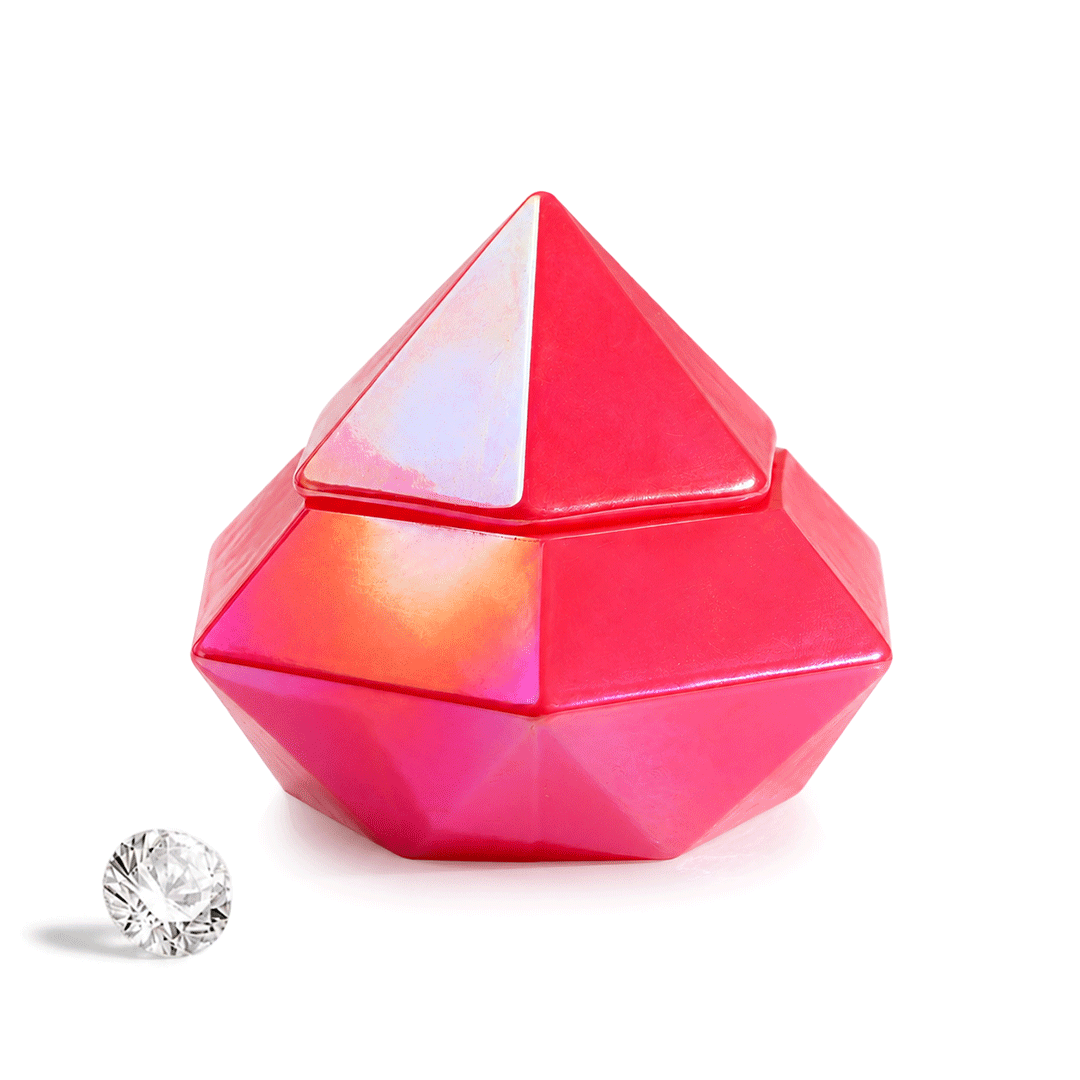 The Ruby Diamond Candle