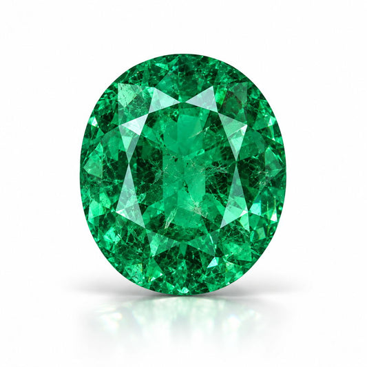 3x4mm oval natural emerald