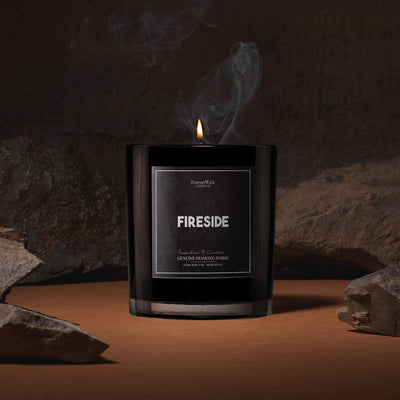 Fireside Diamond Candle