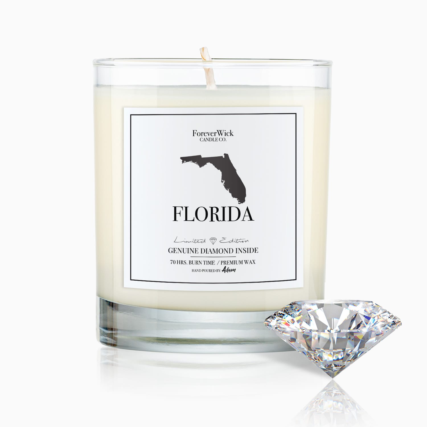 Florida Diamond Candle