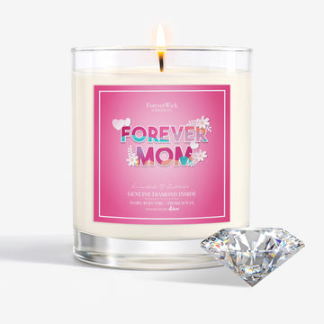 Forever Mom Diamond Candle