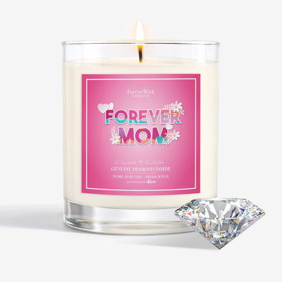 Forever Mom Diamond Candle
