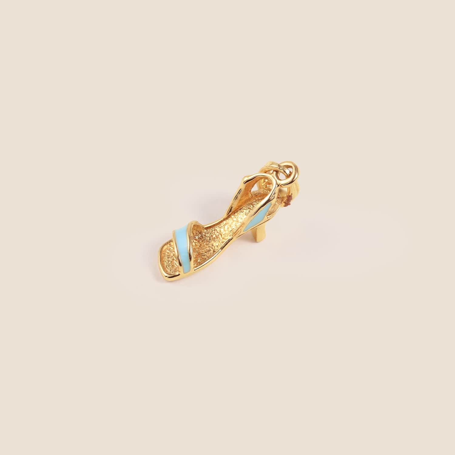 14K Gold High Heel Charm