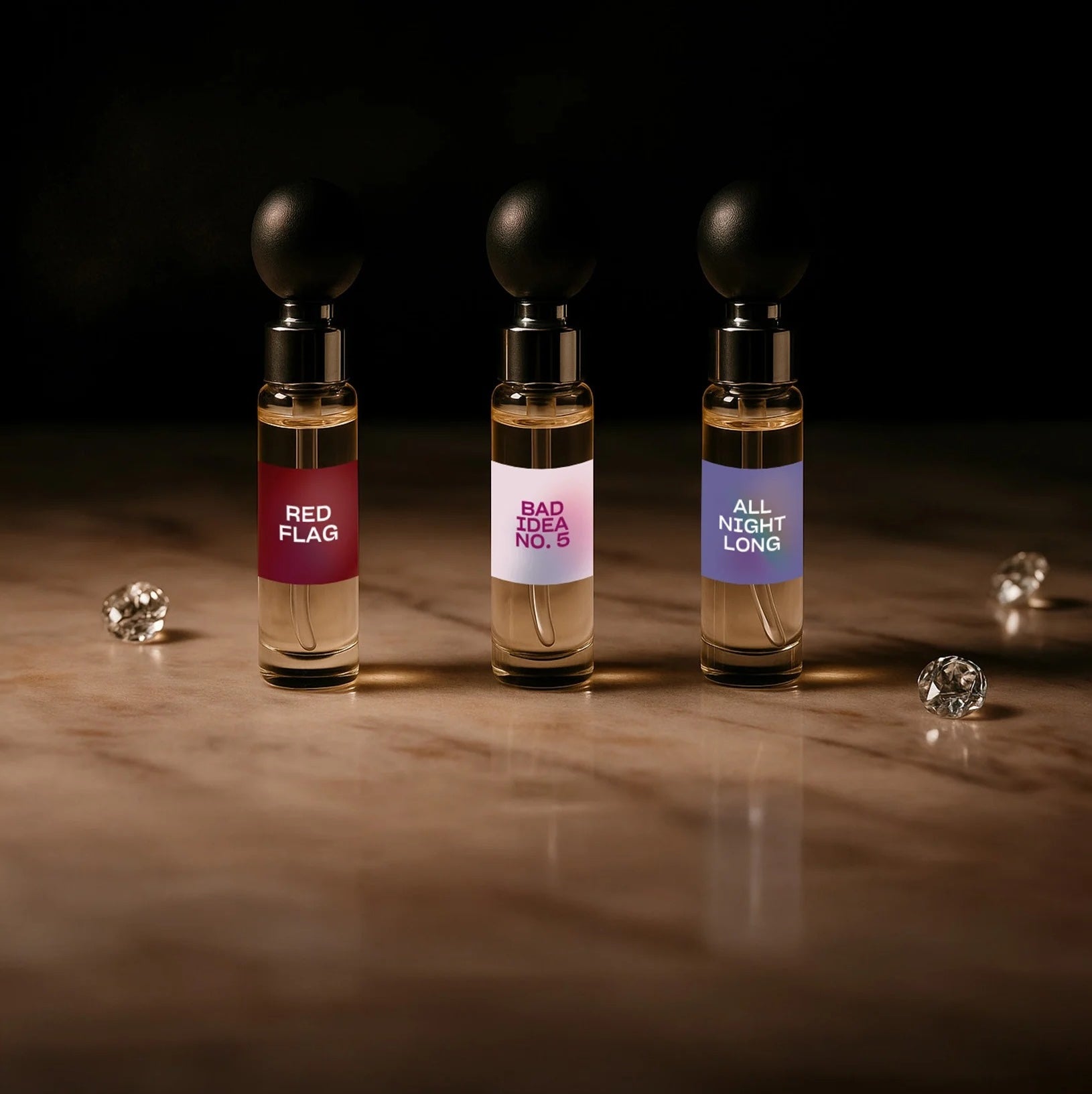 Diamond Infused Perfume Discovery Set