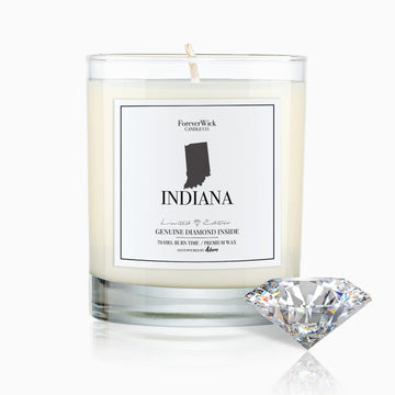 Indiana Diamond Candle