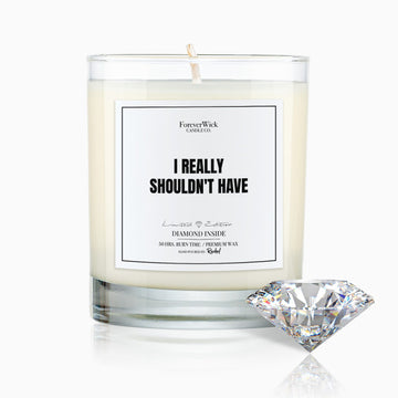 I Really Shouldn't Have Diamond Candle