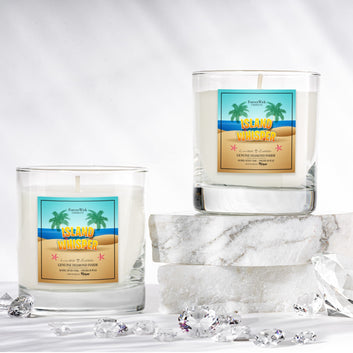 Island Whisper Diamond Candle