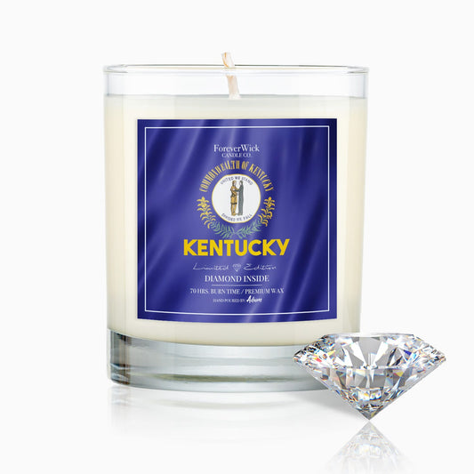 Kentucky Diamond Candle