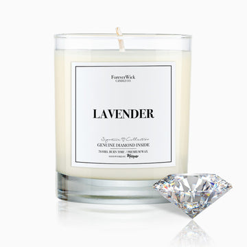 Lavender Diamond Candle