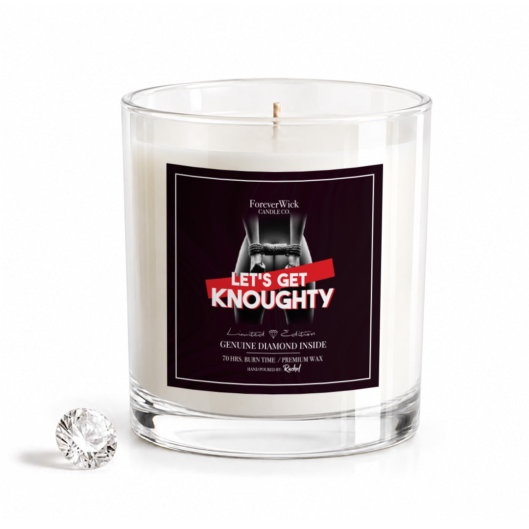 Let's Get Knoughty Diamond Candle