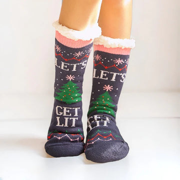 Christmas Fluffy Sockings