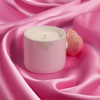 Blush Pink Serenity Diamond Candle