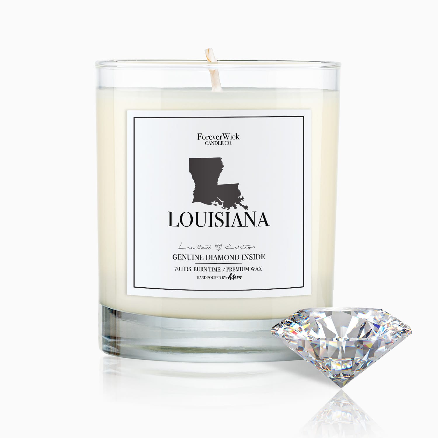Louisiana Diamond Candle