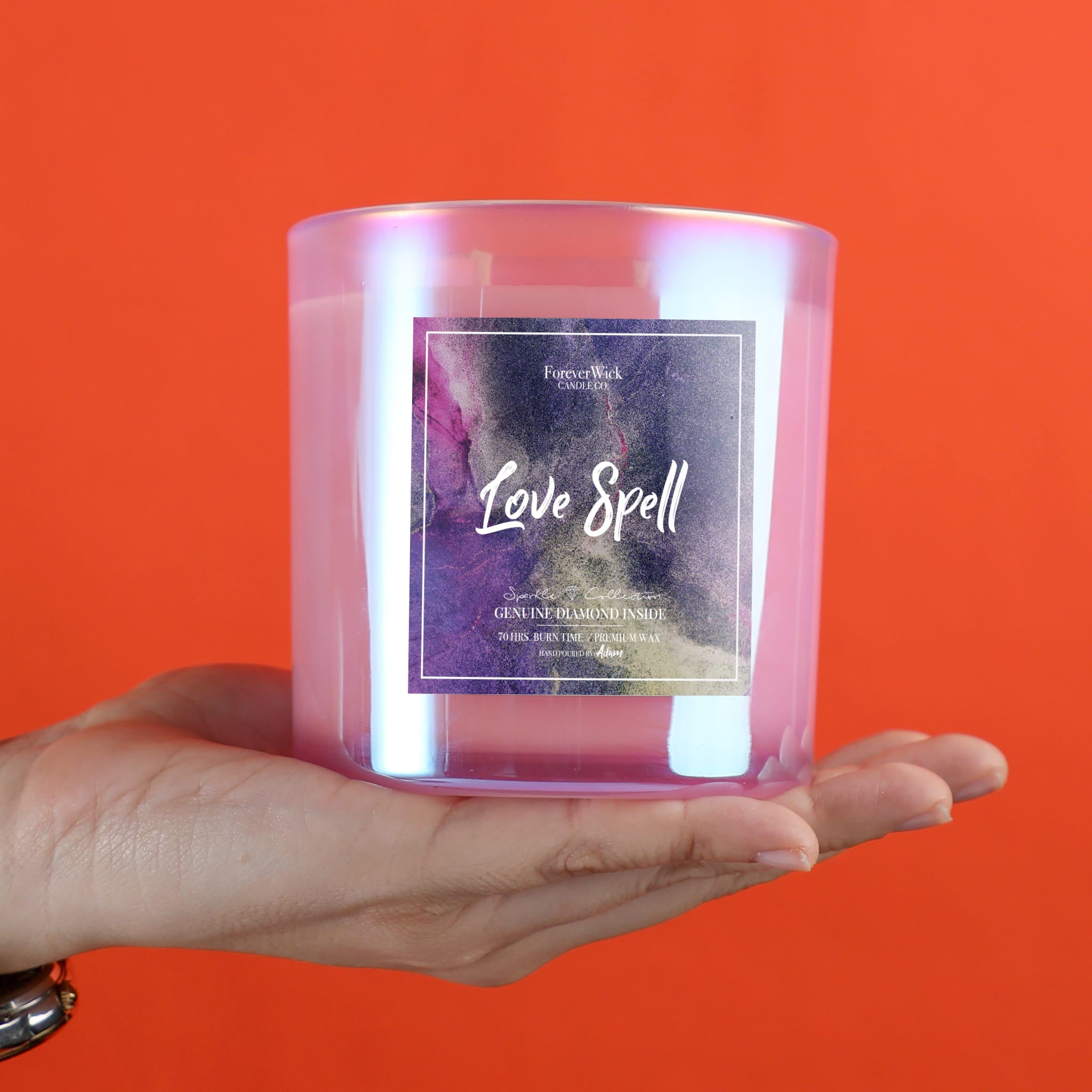 Love Spell Sparkle Diamond Candle