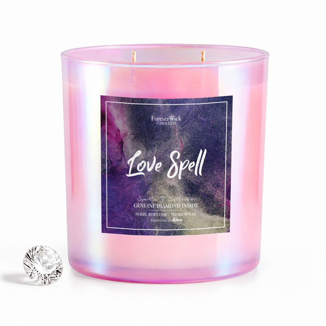 Love Spell Sparkle Diamond Candle