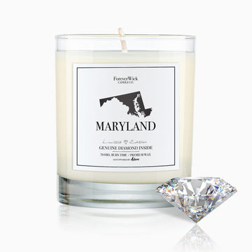 Maryland Diamond Candle