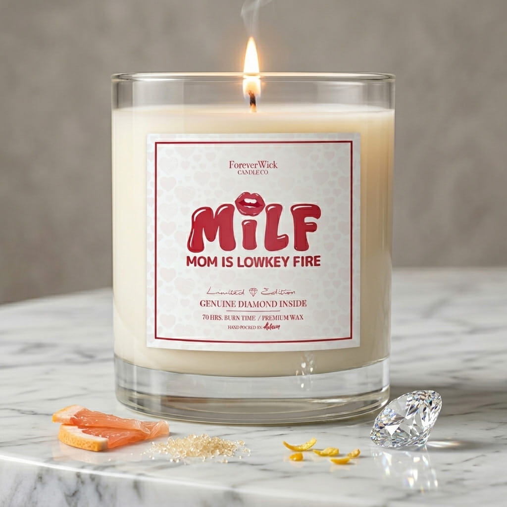 MILF Diamond Candle