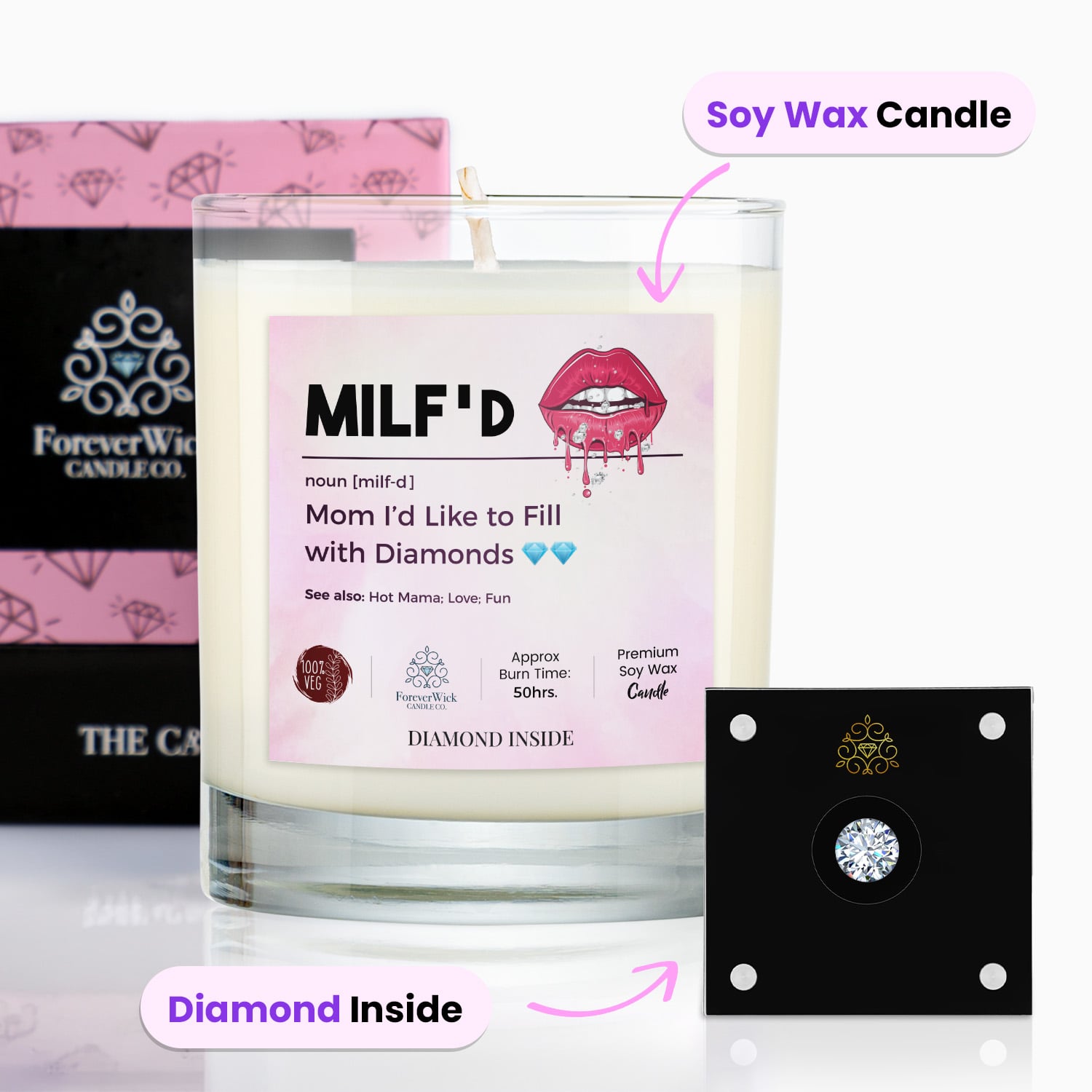 MILF'd Diamond Candle