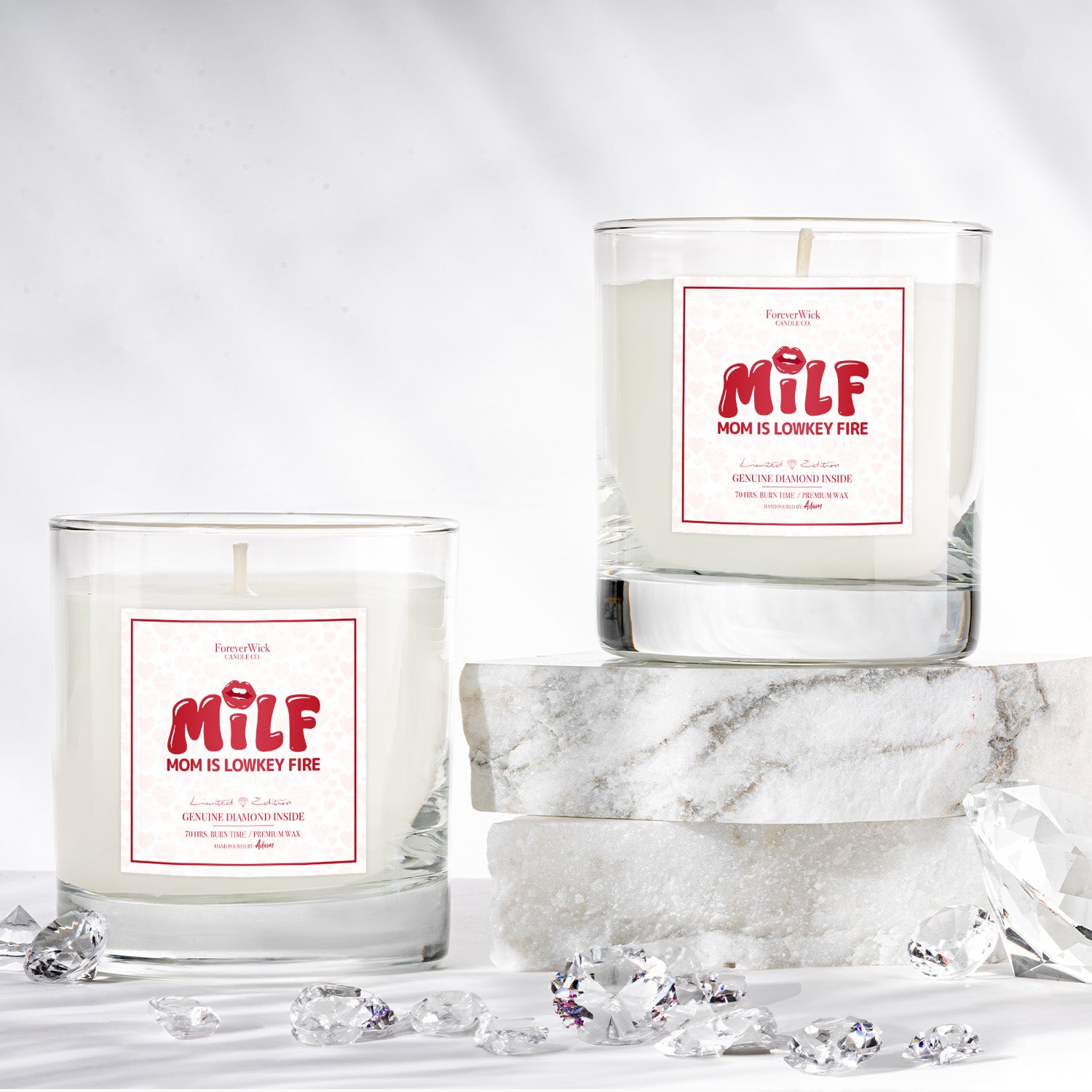 MILF Diamond Candle