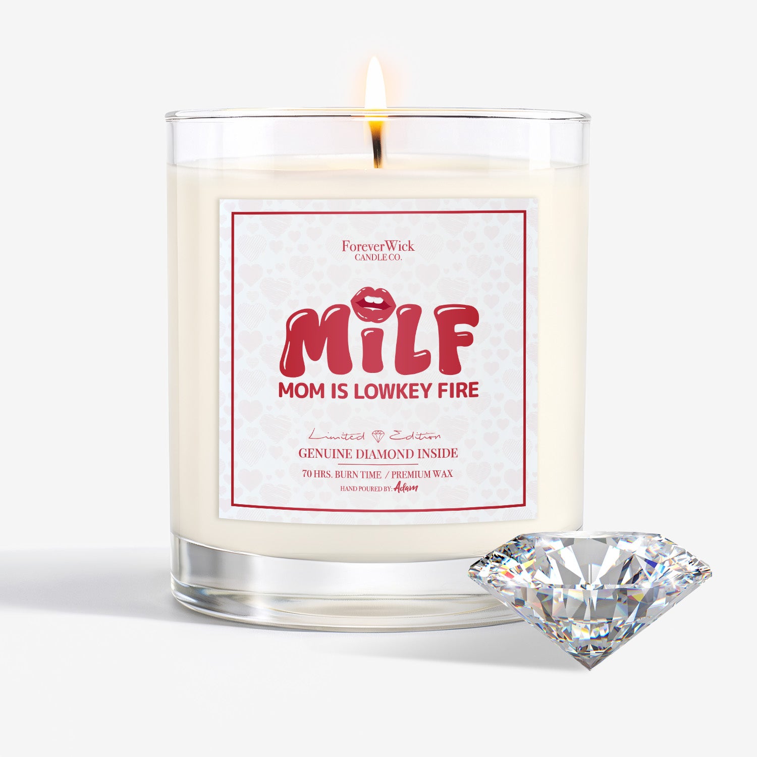 MILF Diamond Candle