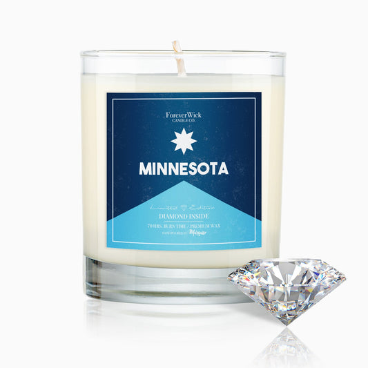 Minnesota Diamond Candle