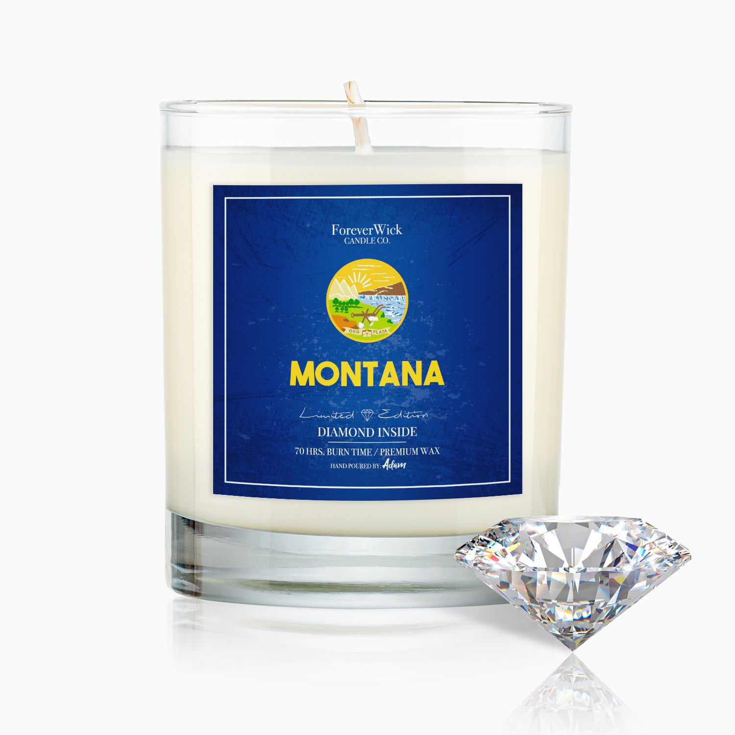 Montana Diamond Candle