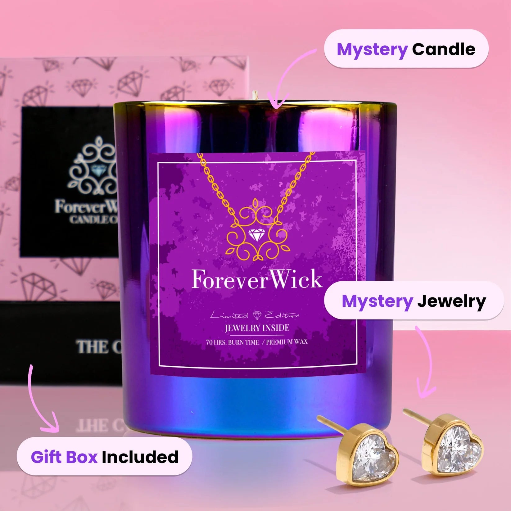 The Mystery Jewel Candle