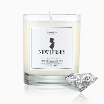 New Jersey Diamond Candle