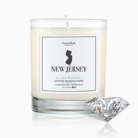 New Jersey Diamond Candle